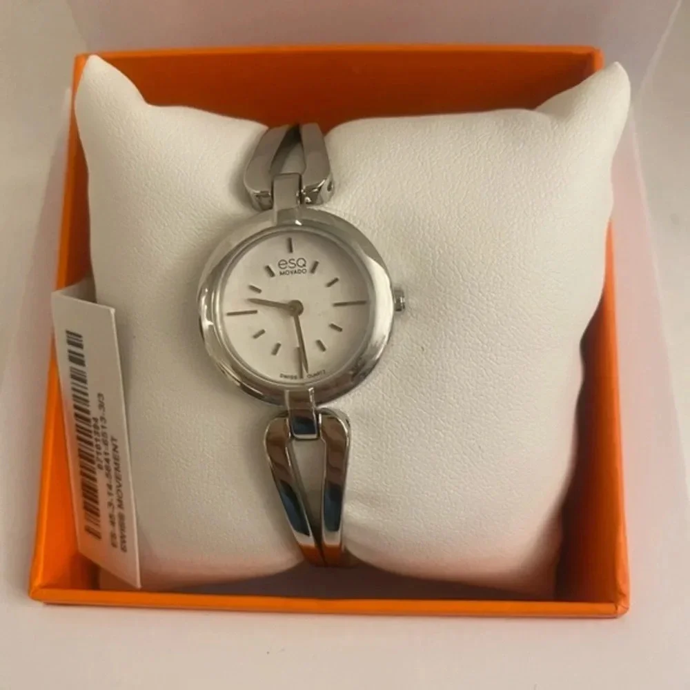 Movado Corbel Stainless‎ Steel Watch​ NIB